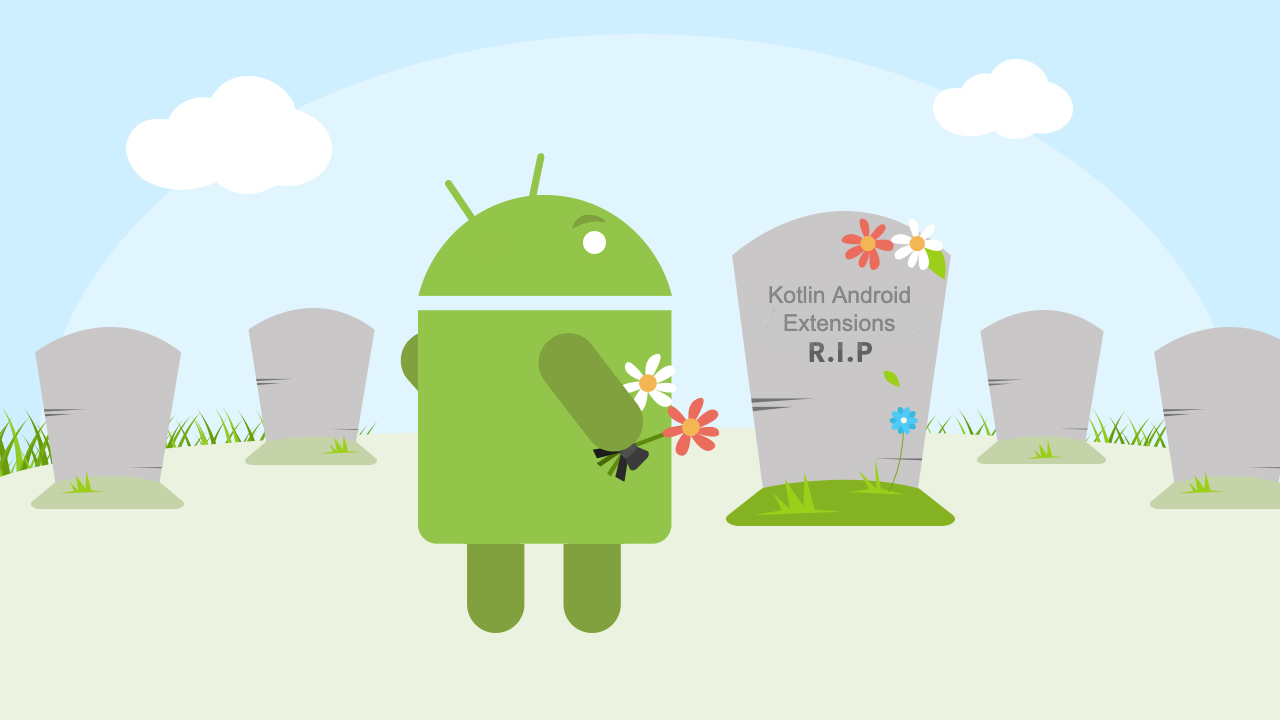 Kotlin android extensions deprecated 