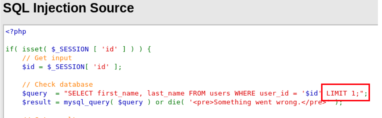 Kali Linux - DVWA실습 (SQL Injection)