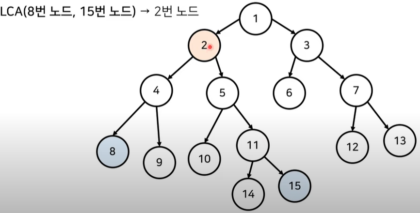 [알고리즘] 최소공통조상(LCA)
