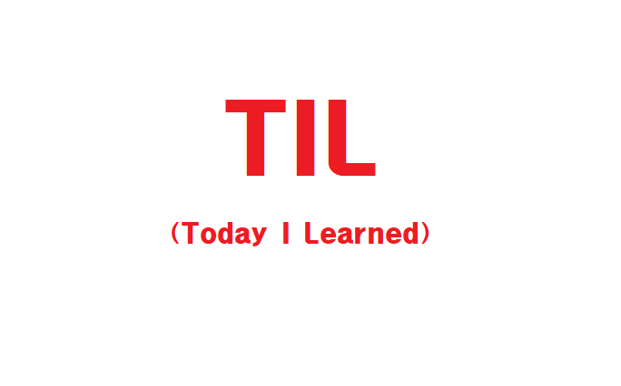 22.04.01 TIL