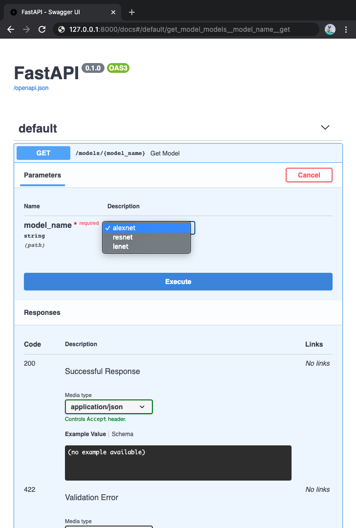 Fast API, REST API Path Parameter 설정